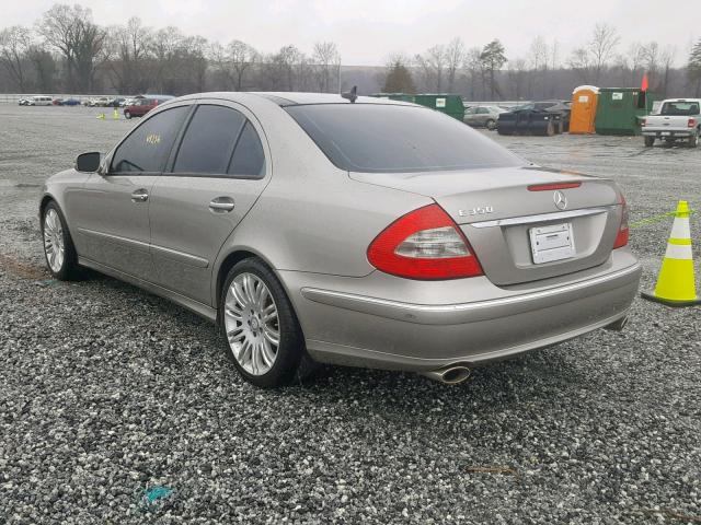 WDBUF56X88B251865 - 2008 MERCEDES-BENZ E 350 GOLD photo 3