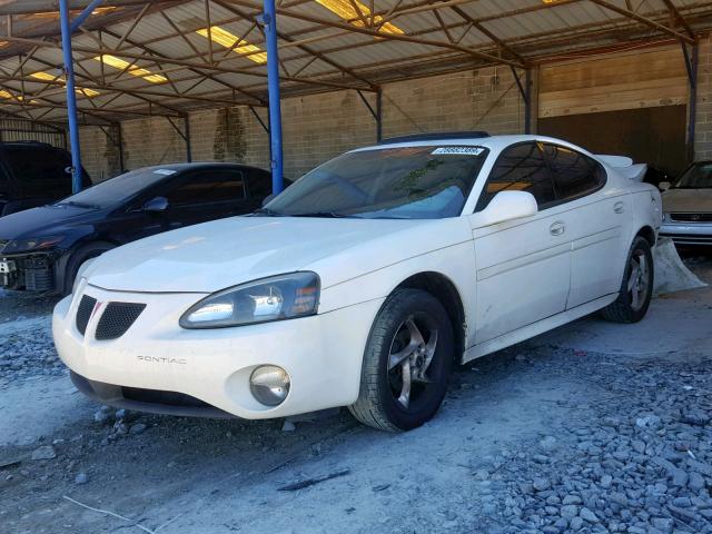 2G2WR524341343803 - 2004 PONTIAC GRAND PRIX WHITE photo 2