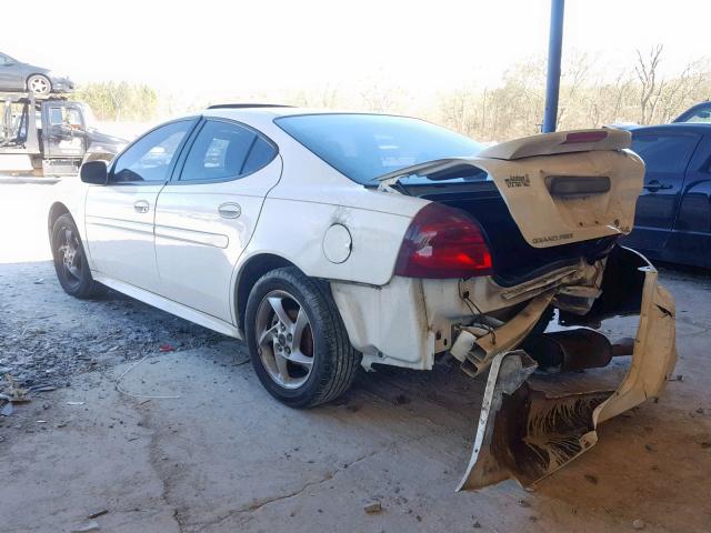 2G2WR524341343803 - 2004 PONTIAC GRAND PRIX WHITE photo 3