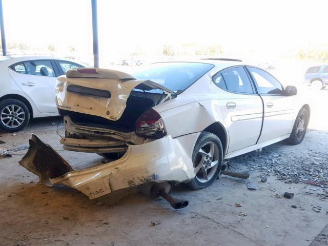 2G2WR524341343803 - 2004 PONTIAC GRAND PRIX WHITE photo 4