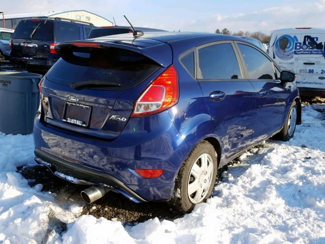 3FADP4GX3GM190400 - 2016 FORD FIESTA ST BLUE photo 4