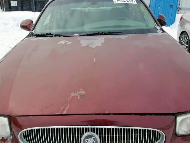 1G4HP54K024149135 - 2002 BUICK LESABRE CU MAROON photo 7