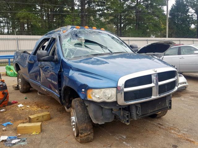 3D7KS28C75G816354 - 2005 DODGE RAM 2500 S Mavi foto 1
