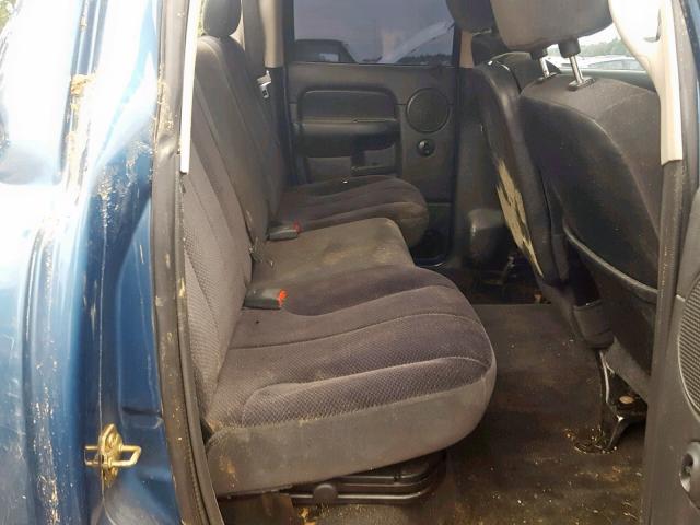 3D7KS28C75G816354 - 2005 DODGE RAM 2500 S Mavi foto 6