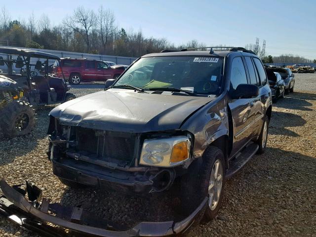 1GKDT13S882150809 - 2008 GMC ENVOY BROWN photo 2