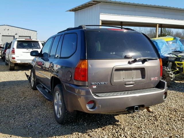 1GKDT13S882150809 - 2008 GMC ENVOY BROWN photo 3