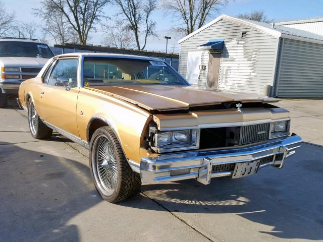 1N47L7C172785 - 1977 CHEVROLET CAPRICE GOLD photo 1