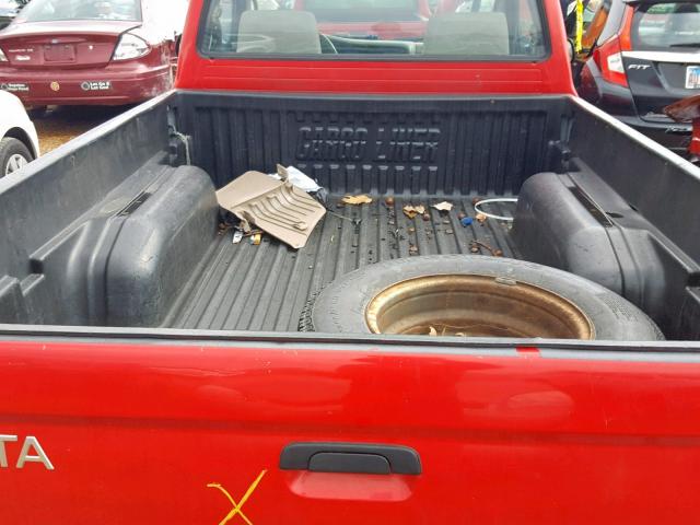 5TENL42N42Z012104 - 2002 TOYOTA TACOMA RED photo 6