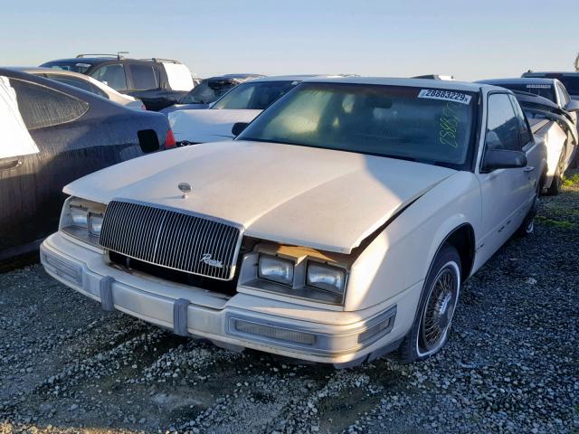 1G4EZ57BXGU407242 - 1986 BUICK RIVIERA WHITE photo 2