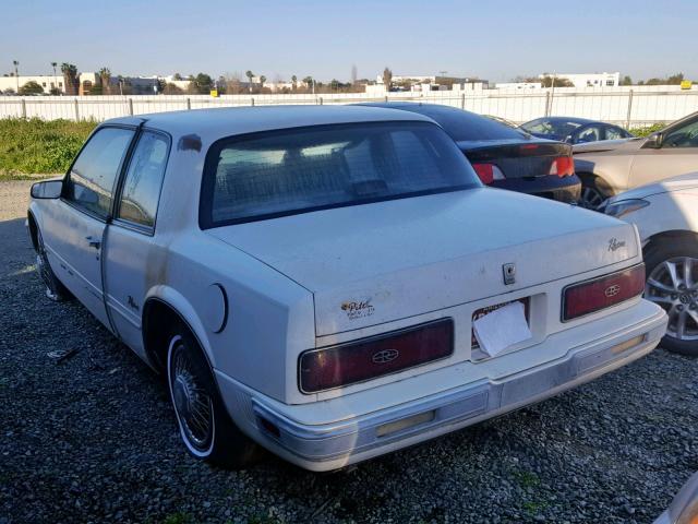 1G4EZ57BXGU407242 - 1986 BUICK RIVIERA WHITE photo 3