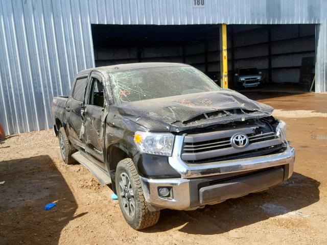 5TFDY5F15EX406832 - 2014 TOYOTA TUNDRA CRE BLACK photo 1