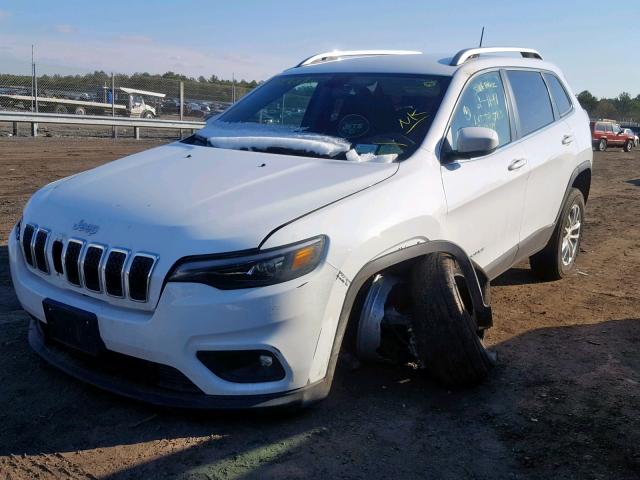 1C4PJMCX8KD250674 - 2019 JEEP CHEROKEE L WHITE photo 2