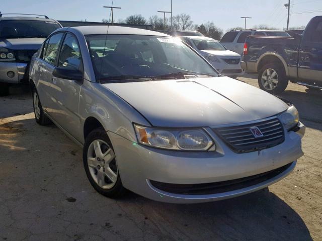 1G8AJ55F66Z188341 - 2006 SATURN ION LEVEL SILVER photo 1