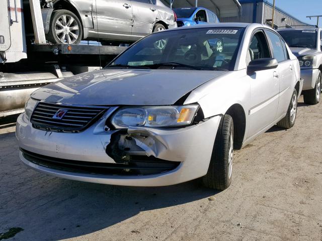 1G8AJ55F66Z188341 - 2006 SATURN ION LEVEL SILVER photo 2