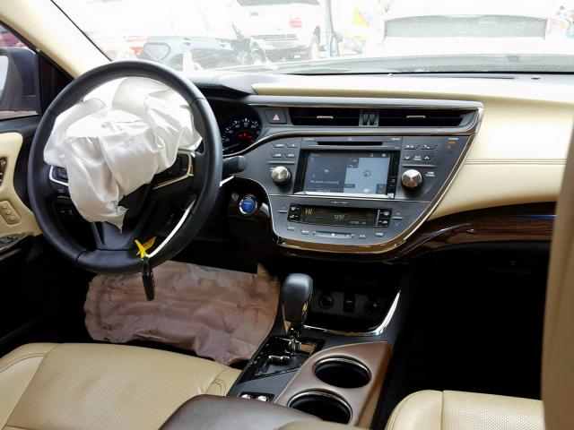 4T1BD1EB4FU048255 - 2015 TOYOTA AVALON HYB WHITE photo 9