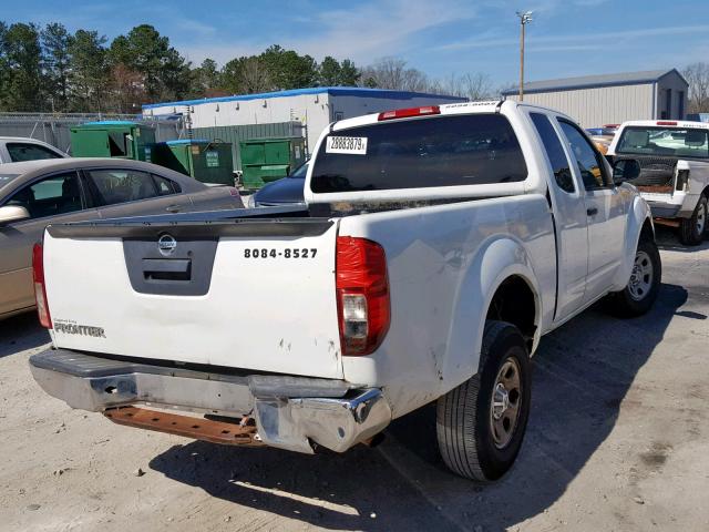 1N6BD0CT4DN749005 - 2013 NISSAN FRONTIER S WHITE photo 4