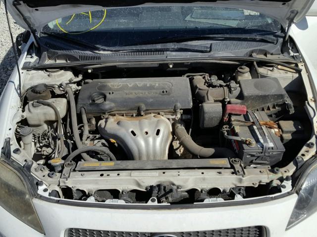 JTKDE177370218996 - 2007 TOYOTA SCION TC თეთრი ფოტო 7