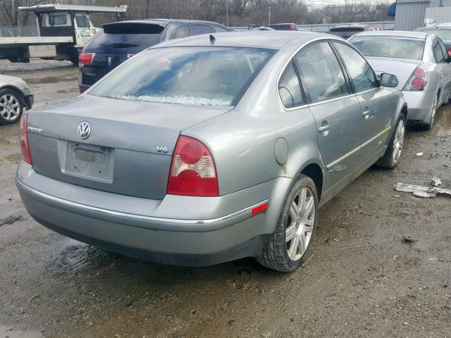 WVWRU63B25P021118 - 2005 VOLKSWAGEN PASSAT GLX 灰色 照片 4