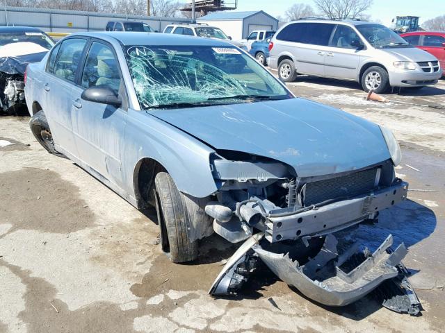 1G1ZS58F98F142677 - 2008 CHEVROLET MALIBU LS GRAY photo 1