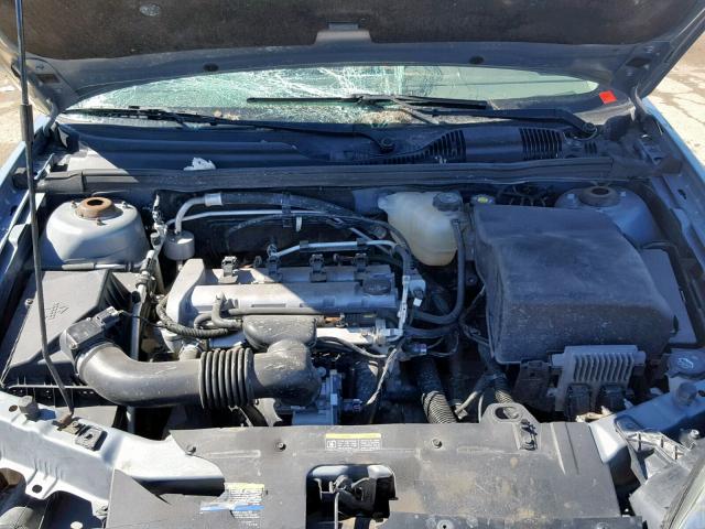 1G1ZS58F98F142677 - 2008 CHEVROLET MALIBU LS GRAY photo 7