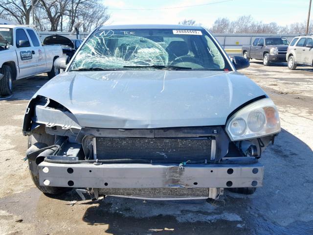 1G1ZS58F98F142677 - 2008 CHEVROLET MALIBU LS GRAY photo 9