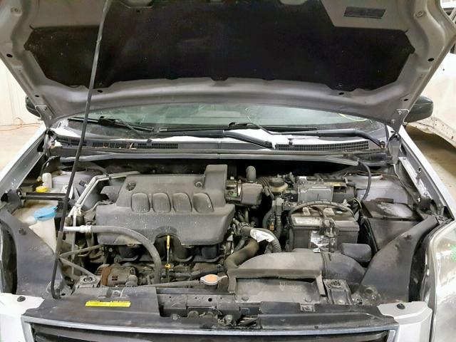 3N1AB6AP6AL701128 - 2010 NISSAN SENTRA 2.0 SILVER photo 7