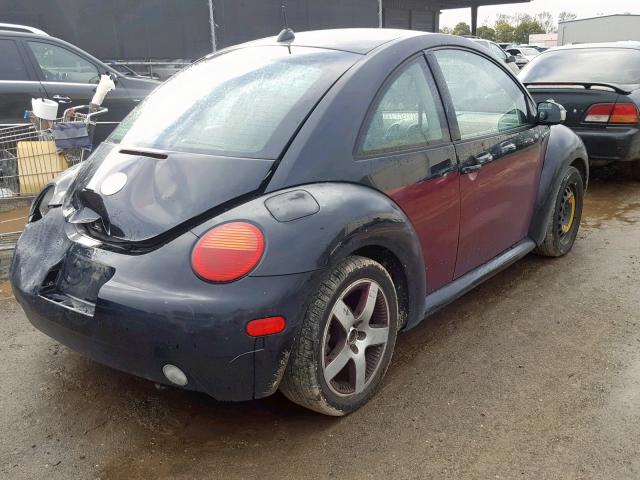 3VWCK31C05M406069 - 2005 VOLKSWAGEN NEW BEETLE ორფეროვანი ფოტო 4