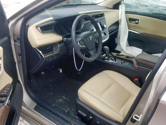 4T1BK1EB7JU269685 - 2018 TOYOTA AVALON XLE GOLD photo 5
