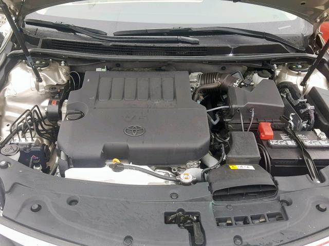 4T1BK1EB7JU269685 - 2018 TOYOTA AVALON XLE GOLD photo 7