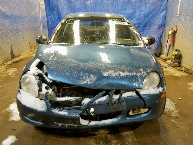 1B3ES56C02D642276 - 2002 DODGE NEON ES BLUE photo 9