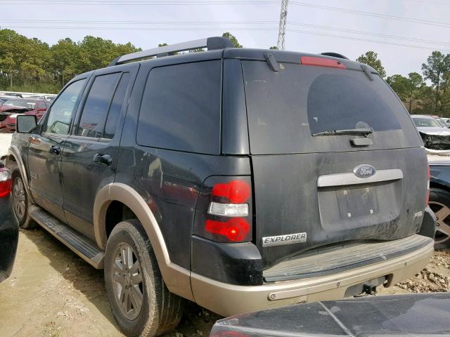 1FMEU74E86UB52954 - 2006 FORD EXPLORER E BLACK photo 3