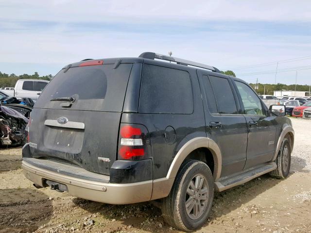 1FMEU74E86UB52954 - 2006 FORD EXPLORER E BLACK photo 4