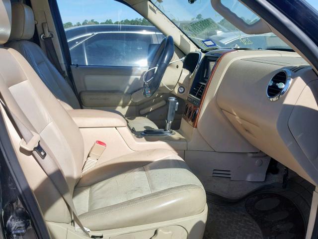 1FMEU74E86UB52954 - 2006 FORD EXPLORER E BLACK photo 5