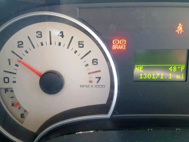 1FMEU74E86UB52954 - 2006 FORD EXPLORER E BLACK photo 8