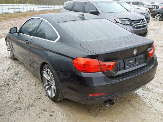 WBA3N7C56GK228241 - 2016 BMW 428 I BLACK photo 3