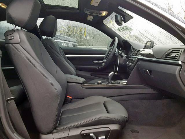 WBA3N7C56GK228241 - 2016 BMW 428 I BLACK photo 5