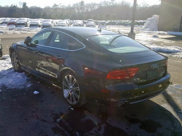 WAUSGAFCXCN001365 - 2012 AUDI A7 PRESTIG BLACK photo 3