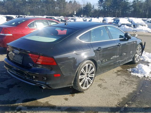 WAUSGAFCXCN001365 - 2012 AUDI A7 PRESTIG BLACK photo 4