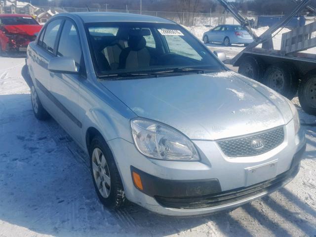 KNADE123366106218 - 2006 KIA RIO SILVER photo 1