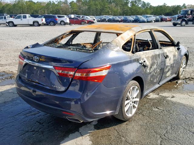 4T1BK1EB0EU104891 - 2014 TOYOTA AVALON BAS BURN photo 4