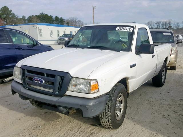 1FTKR1AD0BPA08793 - 2011 FORD RANGER WHITE photo 2