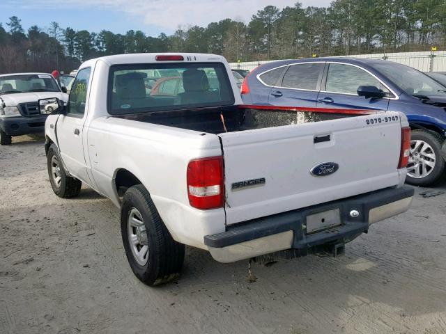 1FTKR1AD0BPA08793 - 2011 FORD RANGER WHITE photo 3