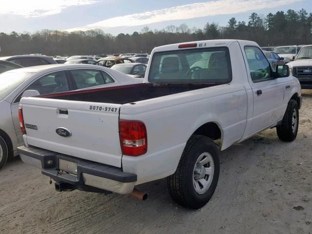 1FTKR1AD0BPA08793 - 2011 FORD RANGER WHITE photo 4