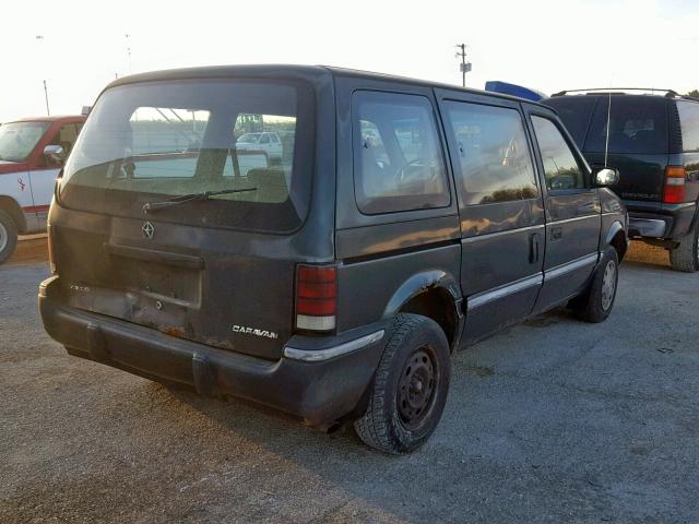 2B4GH25K2PR227829 - 1993 DODGE CARAVAN GREEN photo 4