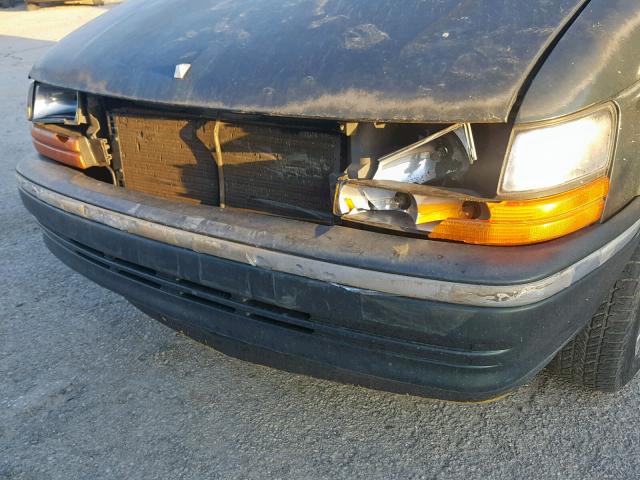 2B4GH25K2PR227829 - 1993 DODGE CARAVAN GREEN photo 9