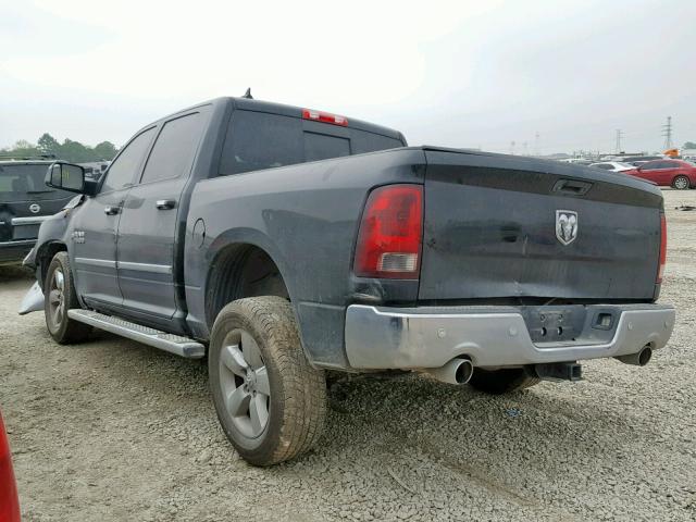 1C6RR6LT0ES422942 - 2014 RAM 1500 SLT BLACK photo 3