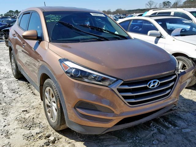 KM8J23A47GU166130 - 2016 HYUNDAI TUCSON SE BROWN photo 1