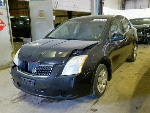 3N1AB61EX9L617825 - 2009 NISSAN SENTRA 2.0 BLACK photo 2