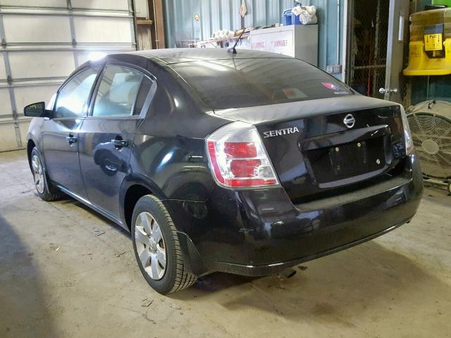 3N1AB61EX9L617825 - 2009 NISSAN SENTRA 2.0 BLACK photo 3