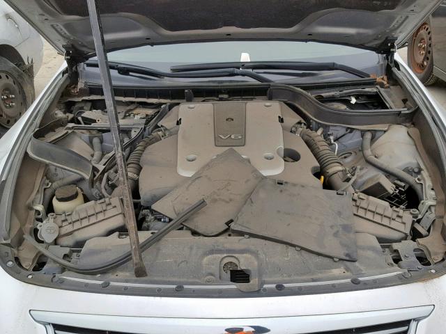 JN1DV6AP7CM812039 - 2012 INFINITI G25 BASE SILVER photo 7